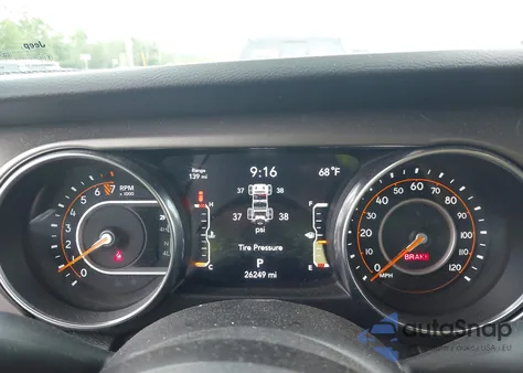 2021 Jeep Wrangler Unlimited Sport S 4X4 из США, поврежденный, VIN 1C4HJXDG0MW532061